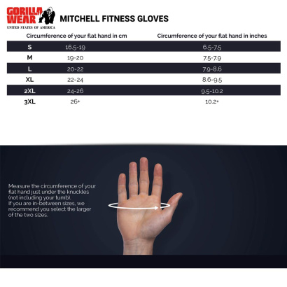 Gorilla Wear Mitchell Training Gloves Black/Red Gorilla Wear Mitchell Training Gloves Black/Red