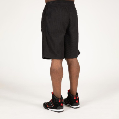 Gorilla Wear Augustine Old School Shorts Black/Red