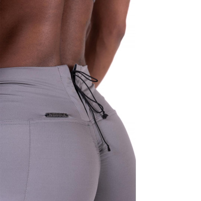 NEBBIA Lace-Up 7/8 Tights Metal