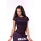 NEBBIA Flash Mesh T-Shirt Burgundy NEBBIA Flash Mesh T-Shirt Burgundy