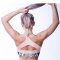 NEBBIA Open Back Bra Salmon