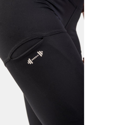 NEBBIA Active High-Waist Smart Pocket Leggings Black