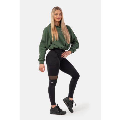 NEBBIA Sporty Smart Pocket High-Waist Leggings Black