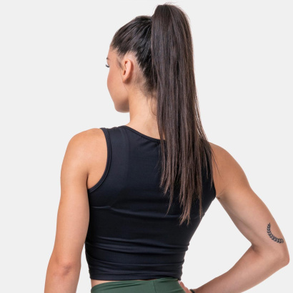 NEBBIA Fit & Sporty Tank Top Black