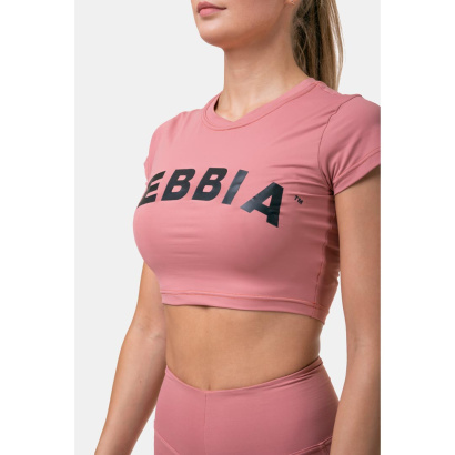 NEBBIA Sporty Crop Top Old Rose NEBBIA Sporty Crop Top Old Rose
