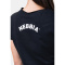 NEBBIA Loose Sporty Crop Top Black NEBBIA Loose Sporty Crop Top Black