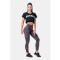 NEBBIA Loose Sporty Crop Top Black NEBBIA Loose Sporty Crop Top Black