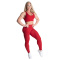 Better Bodies Scrunch Sports Bra Chili Red