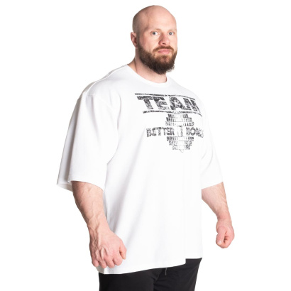 Better Bodies Team Iron Thermal Tee White