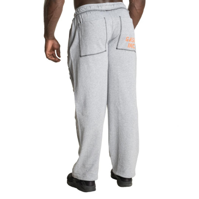GASP Division Sweatpants Light Grey Melange/Flame GASP Division Sweatpants Light Grey Melange/Flame