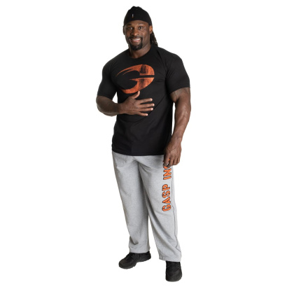 GASP Division Sweatpants Light Grey Melange/Flame GASP Division Sweatpants Light Grey Melange/Flame