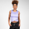 Gorilla Wear Estelle Twisted Crop Top Lilac Gorilla Wear Estelle Twisted Crop Top Lilac