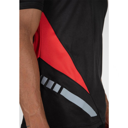 Gorilla Wear Hornell T-Shirt Black/Red