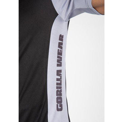 Gorilla Wear Hornell T-Shirt Black/Grey