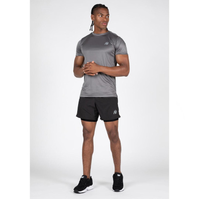 Gorilla Wear Modesto 2-In-1 Shorts Black