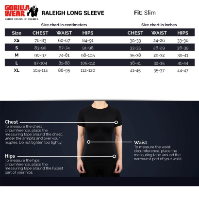 Gorilla Wear Raleigh Long Sleeve Black