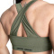 Better Bodies Scrunch Sports Bra Washed Green