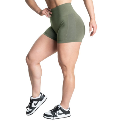 Better Bodies Scrunch Shorts Washed Green