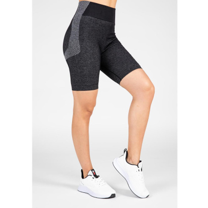 Gorilla Wear Selah Seamless Cycling Shorts Black