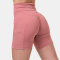 NEBBIA Fit Smart Biker Shorts Old Rose