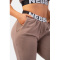 NEBBIA Iconic Mid-Waist Sweatpants Brown