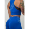 NEBBIA FIT Active High Waist Leggings Blue