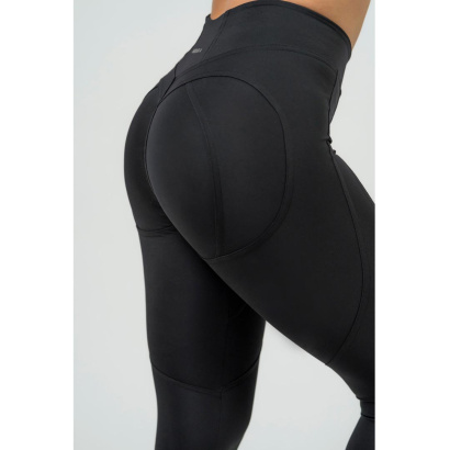 NEBBIA High Waist Push-Up Leggings Black