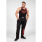 Gorilla Wear Wallace Tank Top Black Red