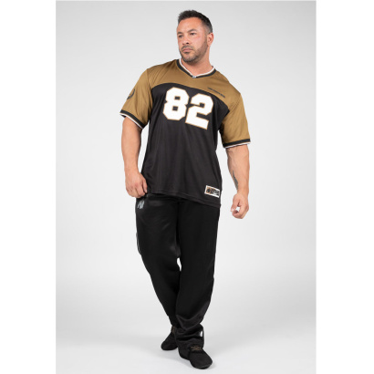 Gorilla Wear Trenton Football Jersey Black/Gold Gorilla Wear Trenton Football Jersey Black/Gold