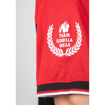 Gorilla Wear Trenton Football Jersey Black/Red Gorilla Wear Trenton Football Jersey Black/Red