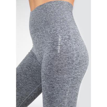Gorilla Wear Quincy Seamless Leggings Grey Melange Gorilla Wear Quincy Seamless Leggings Grey Melange
