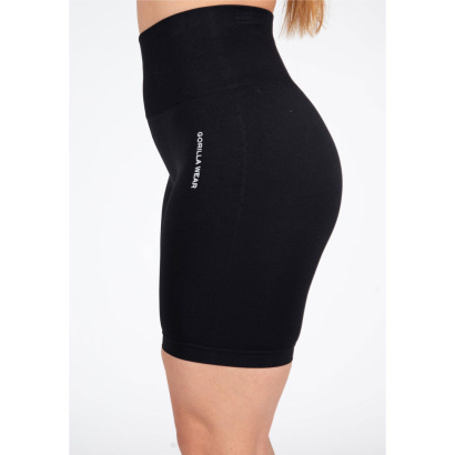 Gorilla Wear Quincy Seamless Cycling Shorts Black