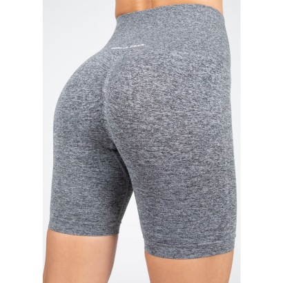 Gorilla Wear Quincy Seamless Cycling Shorts Grey Melange