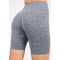 Gorilla Wear Quincy Seamless Cycling Shorts Grey Melange