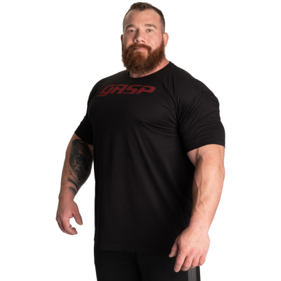 GASP Legacy Gym Tee Black/Red GASP Legacy Gym Tee Black/Red