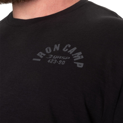 GASP Slub Iron Tee Washed Black