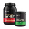 Optimum Nutrition 100% Whey Gold Standard 907 g Proteiinijauhe + Optimum Nutrition Kreatiinijauhe 317 g Optimum Nutrition 100% Whey Gold Standard 907 g Proteiinijauhe + Optimum Nutrition Kreatiinijauhe 317 g