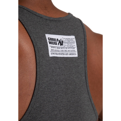 Gorilla Wear Classic Tank Top Dark Grey Gorilla Wear Classic Tank Top Dark Grey