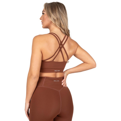 Gorilla Wear Arizona Sports Bra Brown Gorilla Wear Arizona Sports Bra Brown