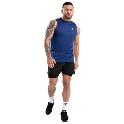 Gorilla Wear Easton Tank Top Blue Gorilla Wear Easton Tank Top Blue