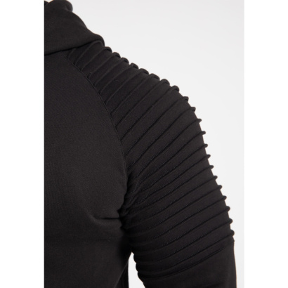 Gorilla Wear Georgia Zipped Hoodie Black