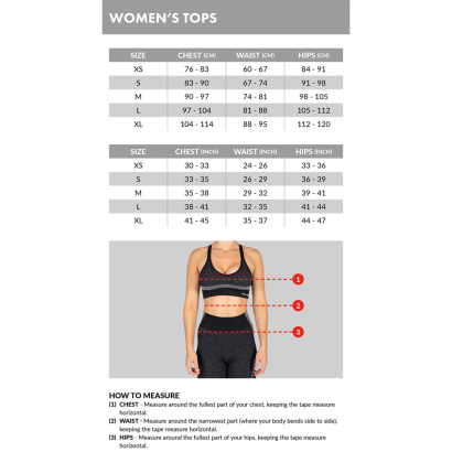 Gorilla Wear Olivia Seamless Crop Top Black