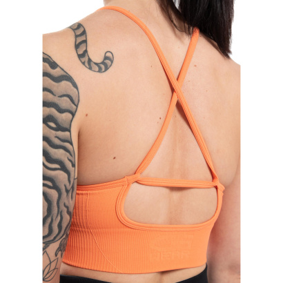 Gorilla Wear Olivia Seamless Sports Bra Peach Gorilla Wear Olivia Seamless Sports Bra Peach