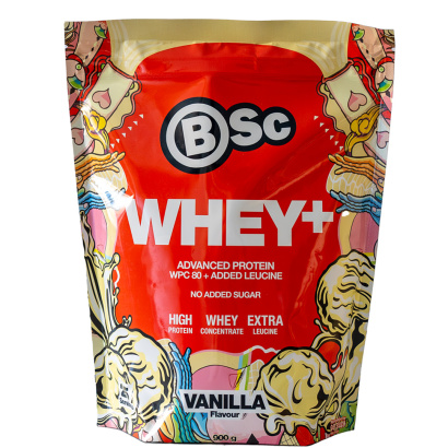BSc Whey+ Proteiinijauheet 900 g
