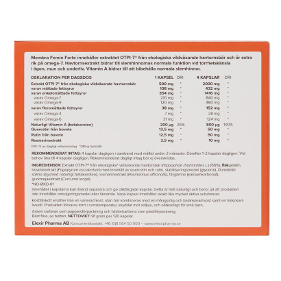 Elexir Pharma Membra Femin Forte 120 caps