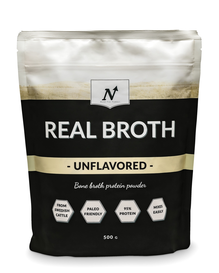Nyttoteket Real Broth 500 g ryhmässä Luontaistuotteet / Kollageeni @ Proteincompany (PB-250416)