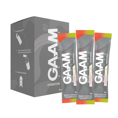 30 x GAAM Active Hydration 8 g Elektrolyytit