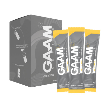 60 x GAAM Active Hydration 8 g Elektrolyytit