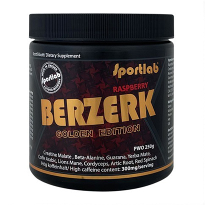 Sportlab BERZERK Golden Edition PWO 250 g