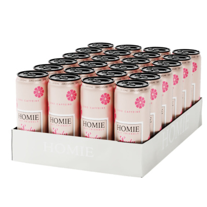 24 x Homie Soda Synbiotic 330 ml Vitamiinijuoma